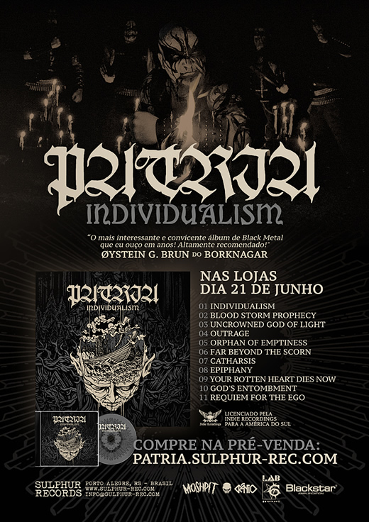 PATRIA Individualism CD