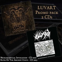 Luvart "Necromantical Invocation + Rites of the Ancient Cults" Promo Pack CDs