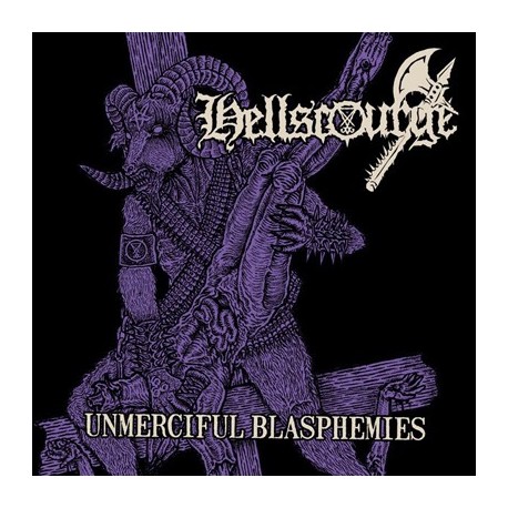 Hellscourge "Unmerciful Blasphemies" CD