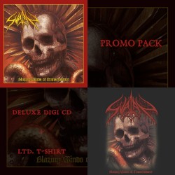 Svatan - Promo pack "Blazing Winds..." Camisa oficial + Digipack CD