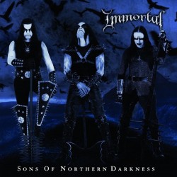 Immortal "Sons of Northern Darkness" Slipcase CD + Poster