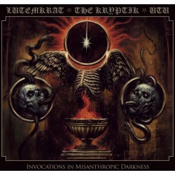 Lutenkrat / The Kryptic / UTU "Invocations in Misanthropic Darkness" Split Digipack CD