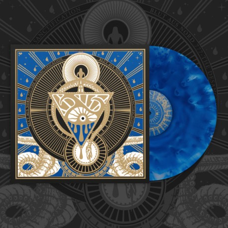 Blut Aus Nord "777 - The Desanctification" Gatefold LP + A2 Poster (Royal blue cloudy)