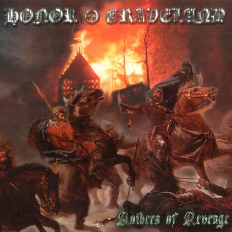 Honor/Graveland "Raiders of Revenge" Split Digipack CD (Resistance - first press, 2000)
