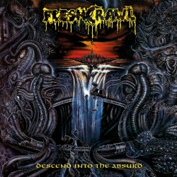 Fleshcrawl "Descend Into The Absurd" Slipcase CD + Poster