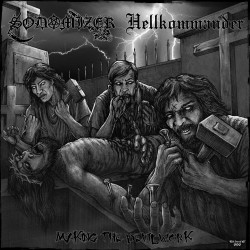 Sodomizer / Hellkommander "Making the Devil Work" Split CD