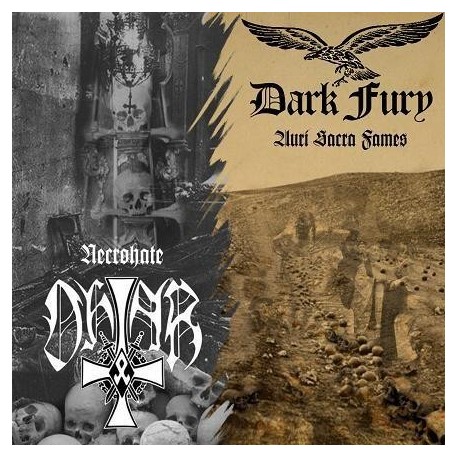 Ohtar / Dark Fury "Necrohate / Auri Sacra Flames" Split CD